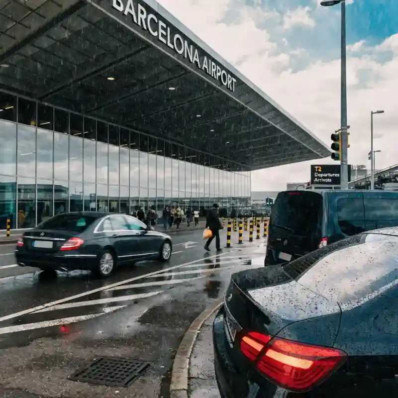 استقبال مطار برشلونة